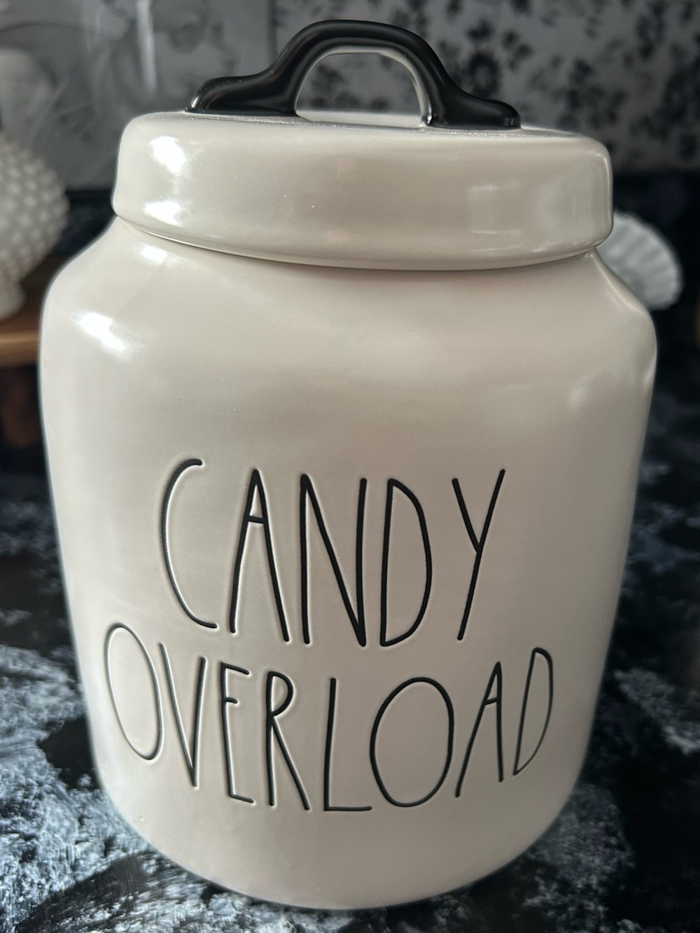 Rae Dunn “Candy Overload” Large Halloween Canister